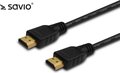 Obrázok pre výrobcu SAVIO CL-38 Kábel HDMI v1.4 Ethernet 3D Dolby TrueHD 24k gold 15m