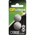 Obrázok pre výrobcu GP CR2032 Lithiová knoflíková baterie (2ks)