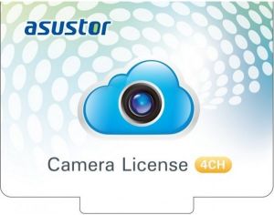 Obrázok pre výrobcu Asustor NAS License(4 Channels) / NVR Camera License Package - 4CH