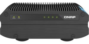 Obrázok pre výrobcu QNAP TS-i410X-8G (průmyslový NAS, 4core 3,0GHz, 8GB RAM, 4x2,5" SATA, 2x10GbE, 4xUSB 3.2, 1x HDMI)