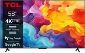 Obrázok pre výrobcu TCL 58V6B SMART TV 58" LED/4K UHD/Direct LED/3xHDMI/USB/LAN/GoogleTV