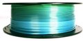 Obrázok pre výrobcu Tlačová struna (filament) GEMBIRD, PLA, 1,75mm, 1kg, silk rainbow, modrá/zelená
