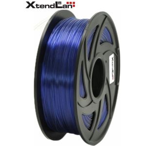 Obrázok pre výrobcu XtendLAN PETG filament 1,75mm průhledný modrý 1kg