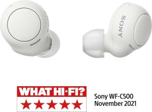 Obrázok pre výrobcu Sony True Wireless WF-C500,bílá