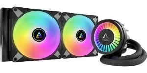 Obrázok pre výrobcu ARCTIC Liquid Freezer III - 280 A-RGB (Black) : All-in-One CPU Water Cooler with 280mm radiator and