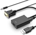 Obrázok pre výrobcu Gembird adaptér VGA(M) -> HDMI(F), čierný, blister