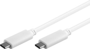 Obrázok pre výrobcu PremiumCord USB-C/male - USB-C/male, bílý, 1m