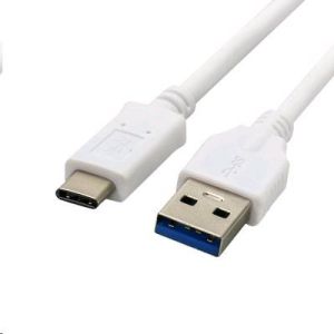 Obrázok pre výrobcu Kabel C-TECH USB 3.0 AM na Type-C kabel (AM/CM), 1m, bílý