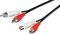 Obrázok pre výrobcu PremiumCord Kabel 2x Cinch-2x Cinch, M/F 5m