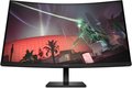 Obrázok pre výrobcu HP LCD OMEN 32c QHD 165Hz curved 31,5"/2560x1440 VA QHD AG/16:9/3000:1/400cd/1ms/ 2xHDMI/1xDP/VESA/výškově stavitelný/Bla