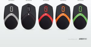 Obrázok pre výrobcu AMEI Mouse AM-M101O ErgoMouse Orange 800/1600dpi