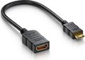 Obrázok pre výrobcu PremiumCord Flexi adaptér HDMI Typ A samice - mini HDMI Typ C samec pro ohebné zapojení