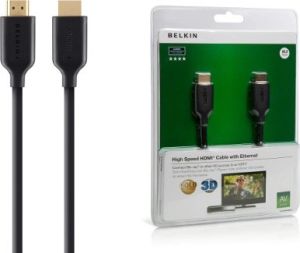 Obrázok pre výrobcu BELKIN Gold High-speed HDMI kabel s Ethernet a podporou 4K/UltraHD, 5m