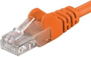 Obrázok pre výrobcu Patch kabel UTP RJ45-RJ45 level CAT6, 1m, oranžová