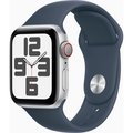Obrázok pre výrobcu Apple Watch SE Cell/44mm/Silver/Sport Band/Storm Blue/-S/M
