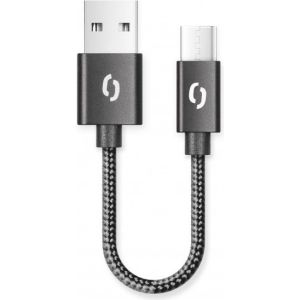 Obrázok pre výrobcu ALIGATOR PREMIUM 2A kabel, 50cm USB-C, černý