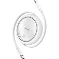 Obrázok pre výrobcu Baseus Datový kabel Free2Pull mini USB-C/USB-C 1,5m 100W bílý
