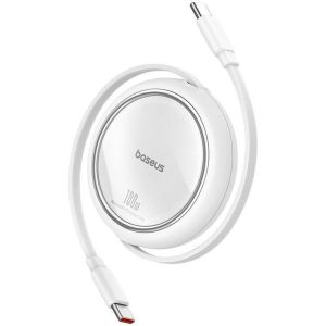 Obrázok pre výrobcu Baseus Datový kabel Free2Pull mini USB-C/USB-C 1,5m 100W bílý