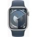 Obrázok pre výrobcu Apple Watch S9/41mm/Silver/Sport Band/Storm Blue/-M/L