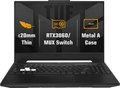 Obrázok pre výrobcu Asus TUF Dash F15 /FX517/i7-12650H/15,6" FHD/16GB/1TB SSD/RTX 3060/W11H/Black