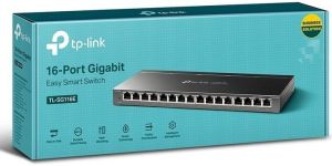 Obrázok pre výrobcu TP-Link Easy Smart desktop switch TL-SG116E (16xGbE, fanless)