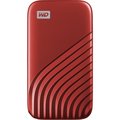 Obrázok pre výrobcu SanDisk WD My Passport SSD externí 2TB , USB-C 3.2 ,1050/1000MB/s R/W PC & Mac ,Red