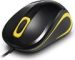 Obrázok pre výrobcu CRONO myš CM643Y/ optická/ drátová/ 1000 dpi/ USB/ černo-žlutá