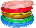 Obrázok pre výrobcu XtendLan nízkoteplotní filament PCL pro 3D pera, 6 barev, každá barva 5m 1,75mm červ/zelená/modr/žlutá/růžová/zlatá