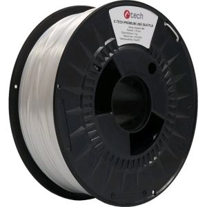 Obrázok pre výrobcu C-TECH Tisková struna (filament) PREMIUM LINE, Silk PLA, dopravní bílá, RAL9003, 1,75mm, 1kg