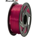 Obrázok pre výrobcu XtendLAN PLA filament 1,75mm průhledný červený 1kg
