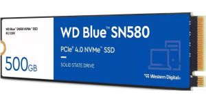 Obrázok pre výrobcu WD Blue SN580 500GB SSD PCIe Gen4, M.2 2280, NVMe ( r4000MB/s, w3600MB/s )