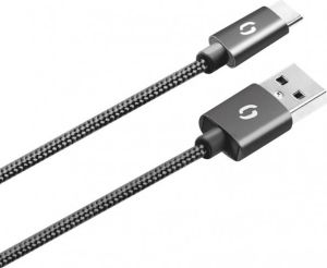 Obrázok pre výrobcu ALIGATOR PREMIUM Datový kabel 2A, USB-C černý