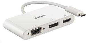 Obrázok pre výrobcu D-Link 3-in-1 USB-C to HDMI/VGA/DisplayPort Adapter