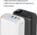 Obrázok pre výrobcu Canyon PB-301, Powerbank, Li-Pol, 30.000 mAh, Vstup 1x USB-C a 1x Micro-USB, výstup: 1x USB-C a 2x USB-A, biela