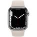 Obrázok pre výrobcu Apple Watch S7 Cell, 45mm Silver/Steel Case/Starlight SB