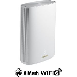 Obrázok pre výrobcu ASUS ZenWiFi XP4 Hybrid 1-pack Wireless AX1800 Dual-band Powerline Mesh WiFi 6 System, Homeplug AV2