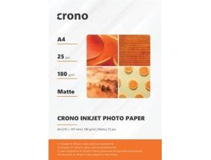 Obrázok pre výrobcu Crono PHPM4A, fotopapír matný, A4, 180g, 25ks