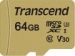 Obrázok pre výrobcu Transcend 64GB microSDXC 500S UHS-I U3 V30 (Class 10) MLC paměťová karta (s adaptérem), 95MB/s R, 60MB/s W