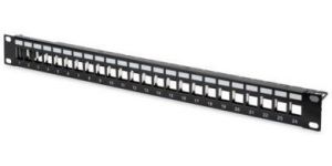 Obrázok pre výrobcu DIGITUS Professional Modular Patch Panel, 24-port