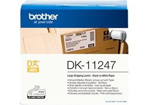 Obrázok pre výrobcu Tape Brother Large Shipping Paper 103mm x 164mm (180)