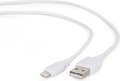 Obrázok pre výrobcu Gembird kábel USB 2.0 ->8-pin (M), biela, 1m