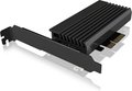 Obrázok pre výrobcu Icy Box PCIe extension card with M.2 M-Key socket for one M.2 NVMe SSD