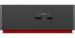 Obrázok pre výrobcu Lenovo ThinkPad USB-C Dock - 90W (2x DP, 1x HDMI, RJ45, 3x USB 3.1, 2x USB 2.0, 1x USB-C, adapter) pripojit max. 2x LCD