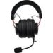 Obrázok pre výrobcu AROZZI herní sluchátka ARIA Black-Red/ náhlavní/ 2x 3,5" jack/ redukce na 1x 3,5" jack/ odnímatelný mikrofon