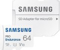 Obrázok pre výrobcu Samsung micro SDXC 64GB PRO Endurance + SD adaptér
