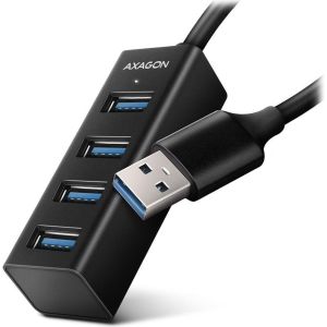 Obrázok pre výrobcu AXAGON MINI hub USB-A / HUE-M1AL / USB 3.2 Gen1 / 4x USB-A / kovové tělo / 1,2m