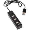 Obrázok pre výrobcu Natec UGO USB HUB 4-Port USB 2.0, active, on/off, black