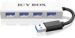 Obrázok pre výrobcu Icy Box 4xPort USB 3.0 Hub, Silver