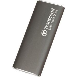 Obrázok pre výrobcu Transcend ESD265C 500GB, USB 10Gbps Type C, Externí SSD disk (3D NAND flash), kompaktní rozměry, stříbrný