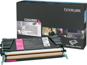 Obrázok pre výrobcu Lexmark originál toner C5342MX, magenta, 7000str., Lexmark C534x, O